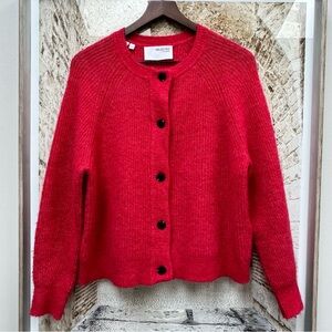 Selected FEMME Wool/Alpaca Blend Cardigan